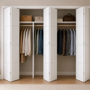 1 Panel Bi-Fold Shaker Door