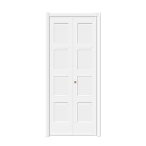 6 Panel Bi-Fold Smooth Molded Door