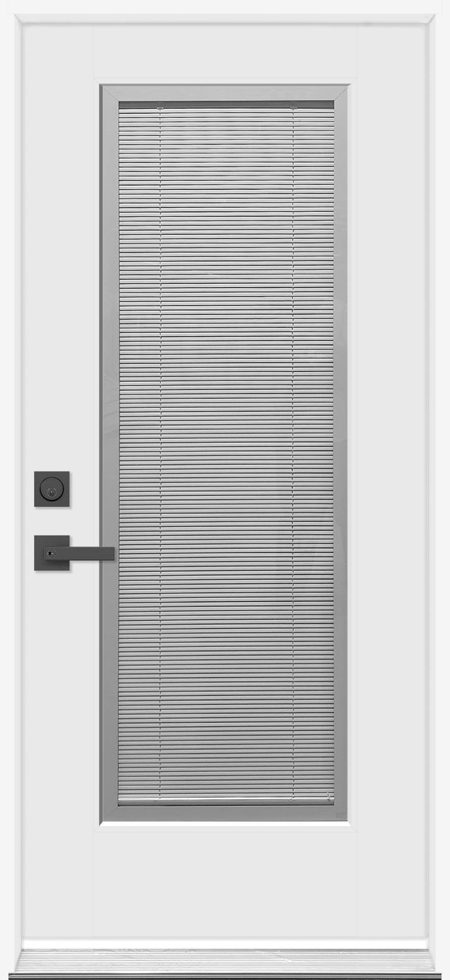 Fiberglass 1 Lite Impact Entry Door