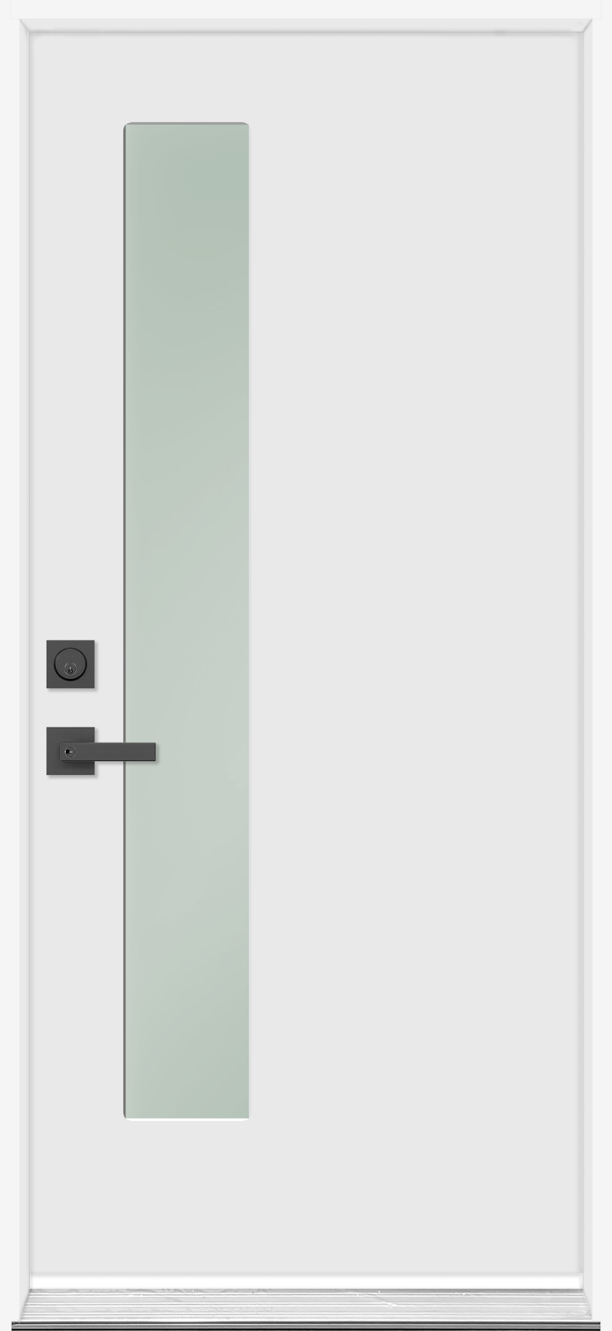 Fiberglass 5 Lite Impact Entry Door
