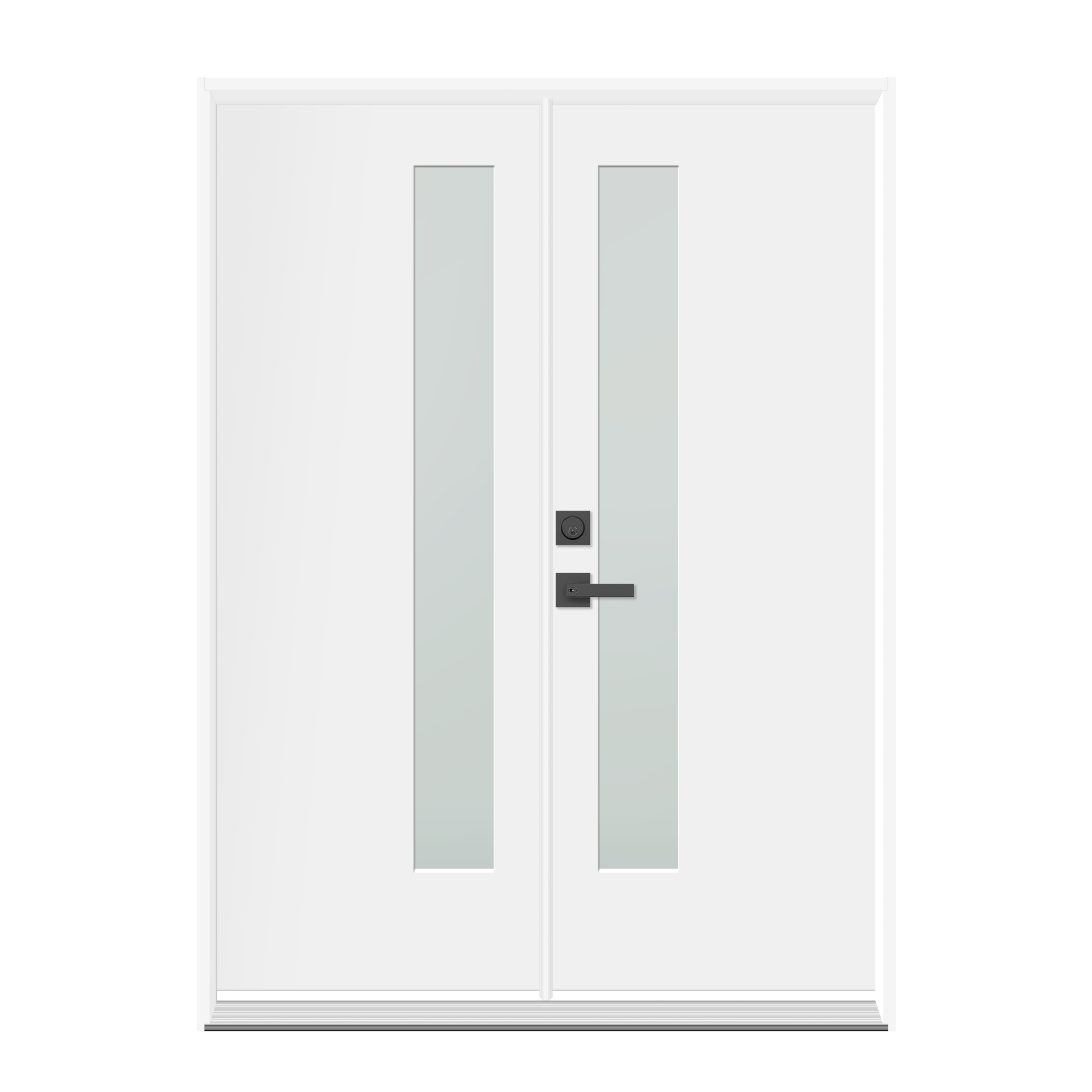 Fiberglass 1 Lite Impact Entry Door